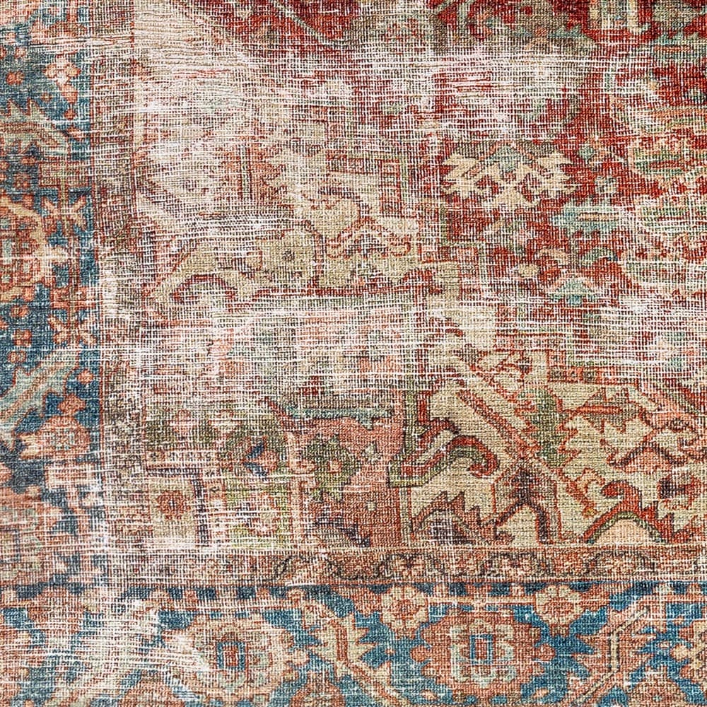 Amelie Burgandy Machine Woven Rug by Livabliss - Image 4