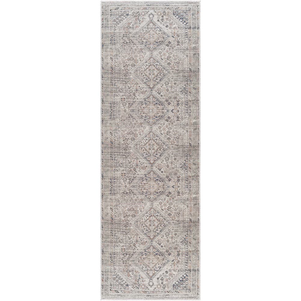Amelie Gray Machine Woven Rug by Livabliss - Image 6