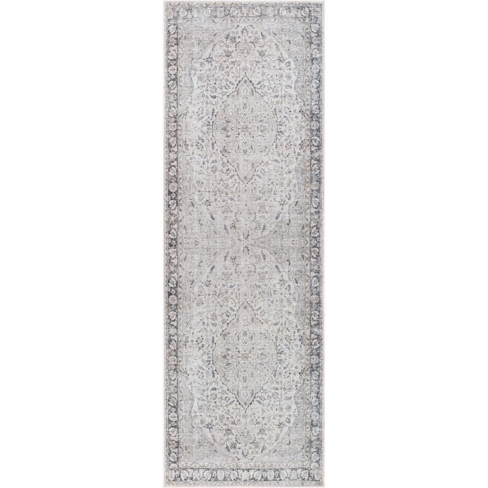 Amelie Ivory Machine Woven Rug by Livabliss - Image 4