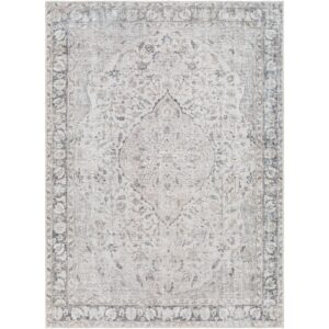 Amelie Ivory Machine Woven Rug by Livabliss