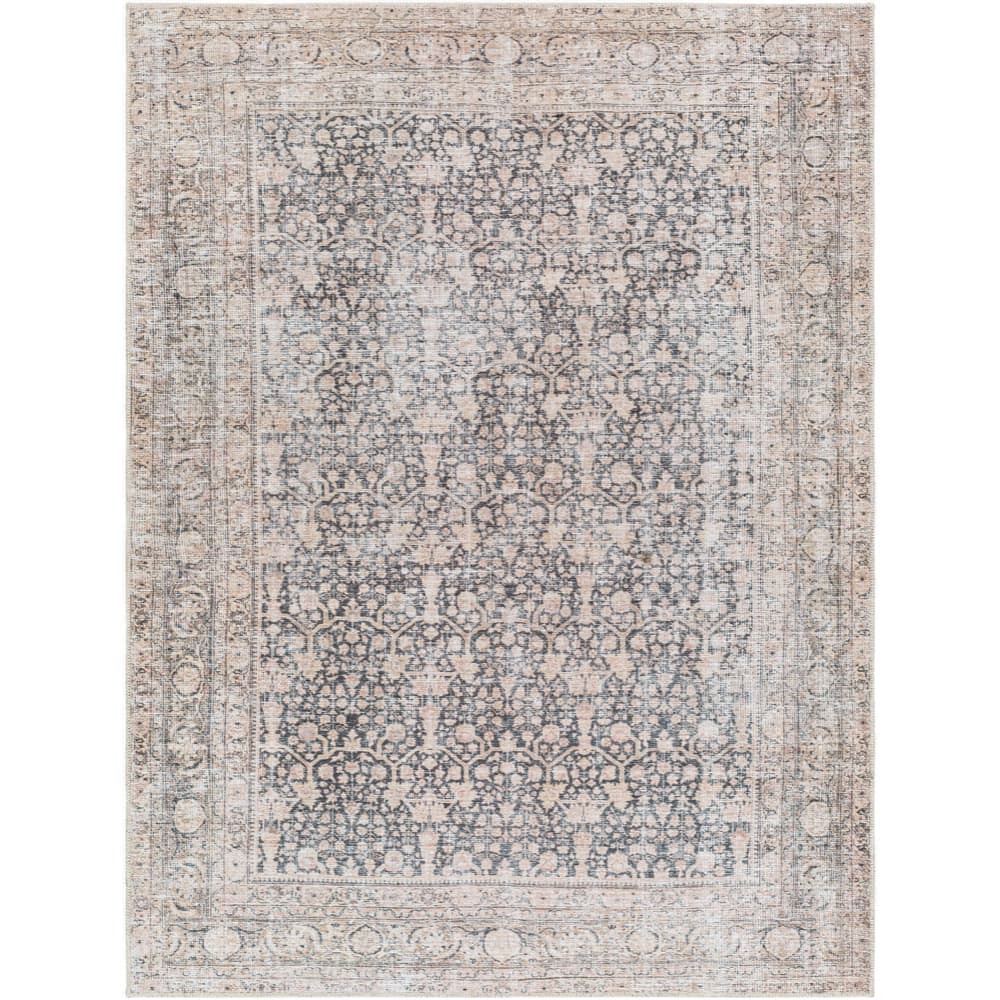 Amelie Black Machine Woven Rug by Livabliss - Image 5
