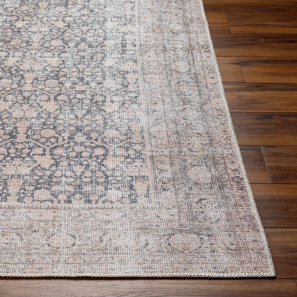 Amelie Black Machine Woven Rug by Livabliss - Image 4