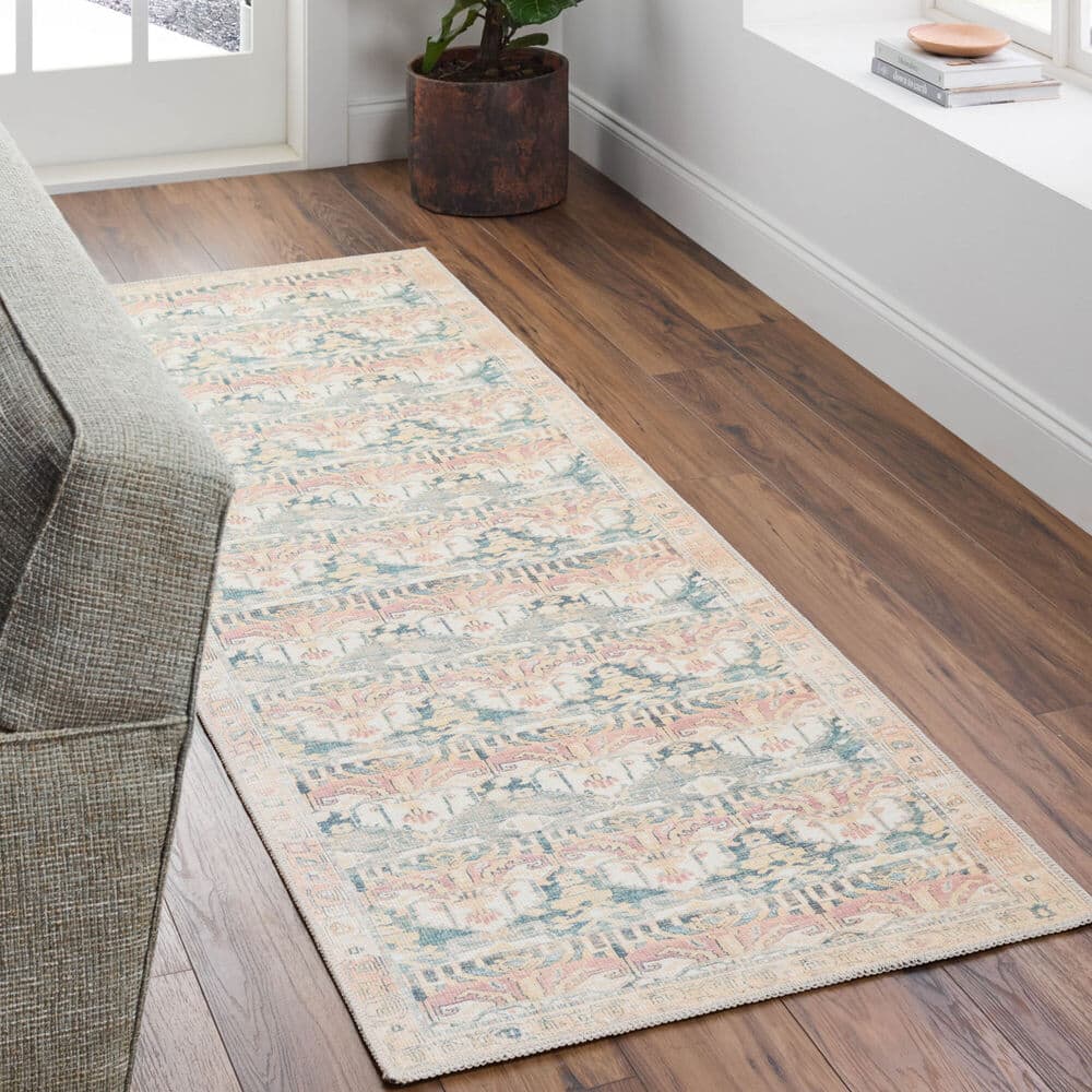 Amelie Medium Green Machine Woven Rug by Livabliss - Image 6
