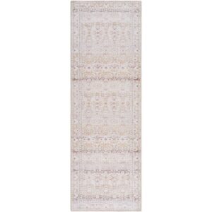 Amelie Cream Machine Woven Rug by Livabliss