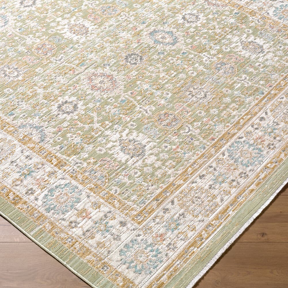 Amir Sage Machine Woven Rug by Livabliss - Image 2