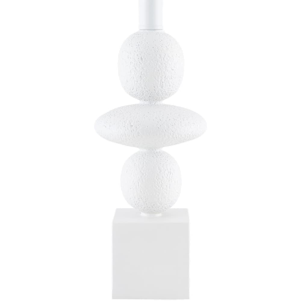 Anie White Resin Table Lamp by Livabliss - Image 2