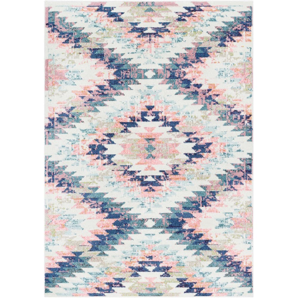 Anika White Machine Woven Rug by Livabliss - Image 6