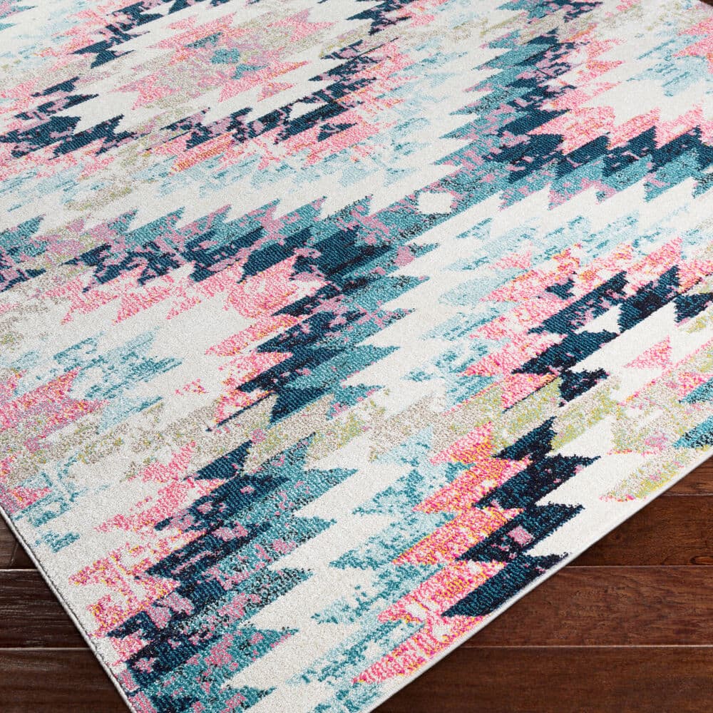 Anika White Machine Woven Rug by Livabliss - Image 2