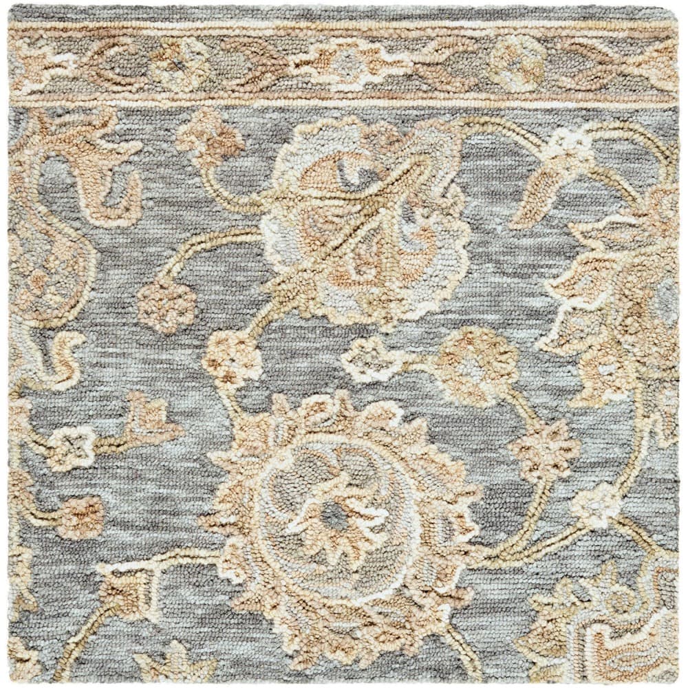 Arnold Slate Gray Handmade Rug by Livabliss - Image 4
