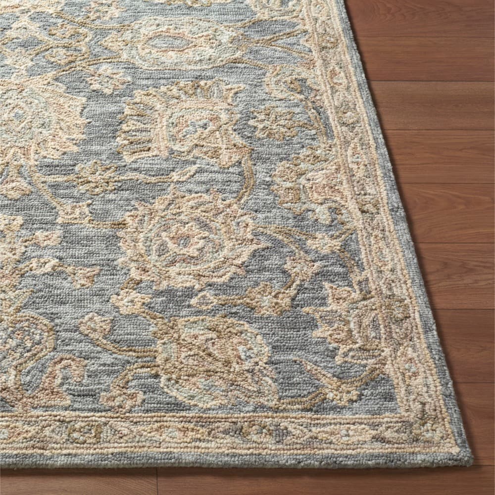 Arnold Slate Gray Handmade Rug by Livabliss - Image 3