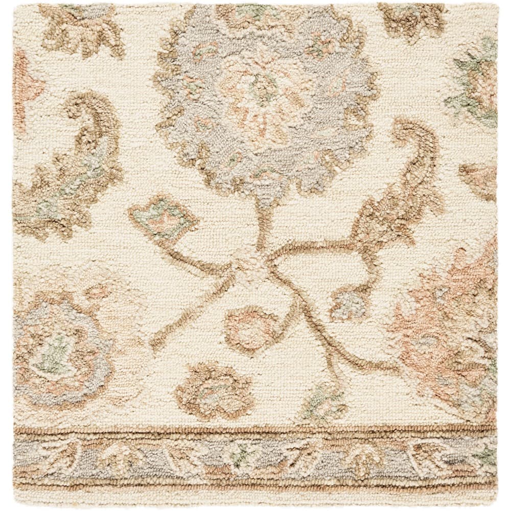 Arnold Ivory Handmade Rug by Livabliss - Image 4