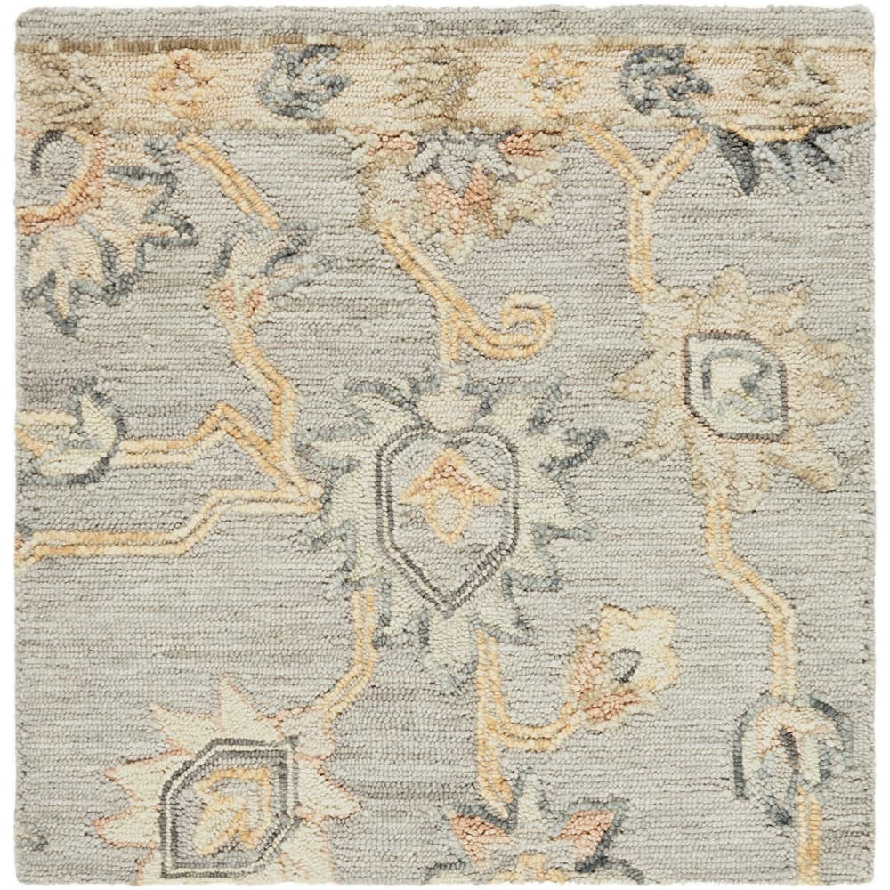 Arnold Pewter Handmade Rug by Livabliss - Image 4