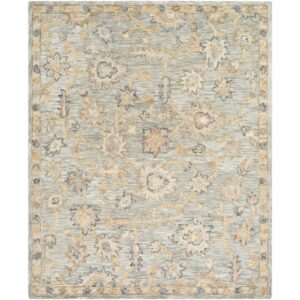 Arnold Pewter Handmade Rug by Livabliss