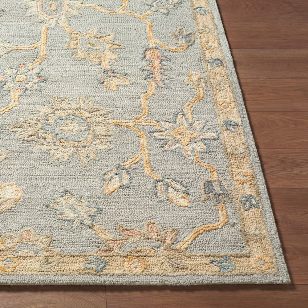 Arnold Pewter Handmade Rug by Livabliss - Image 3