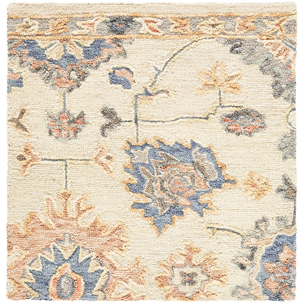 Arnold Ivory Handmade Rug by Livabliss - Image 3