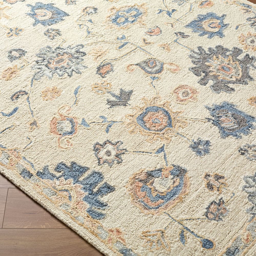 Arnold Ivory Handmade Rug by Livabliss - Image 2