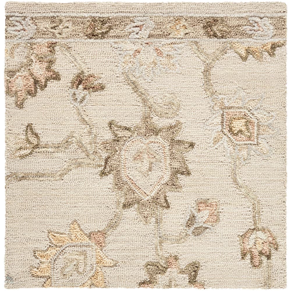 Arnold Ivory Handmade Rug by Livabliss - Image 4