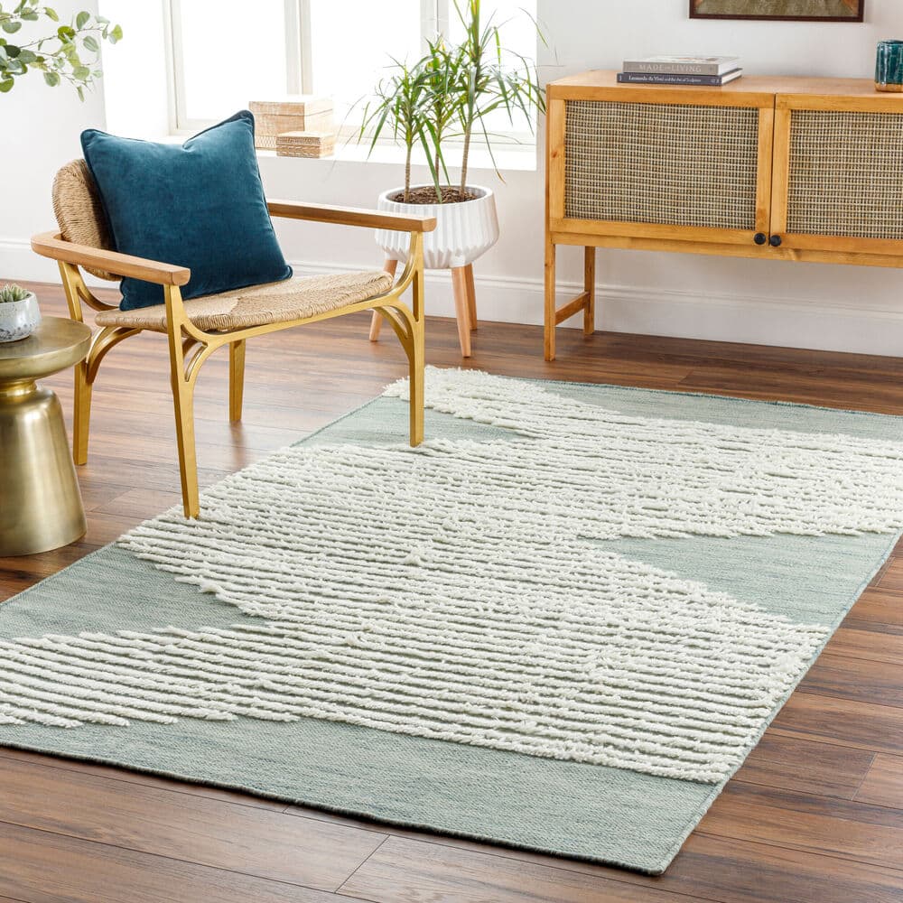 Apache Sage Handmade Rug by Livabliss - Image 2