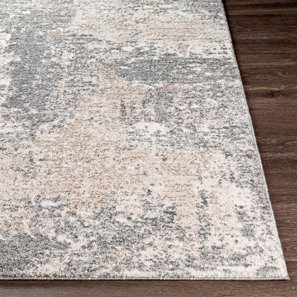 Andorra Charcoal Machine Woven Rug by Livabliss - Image 5