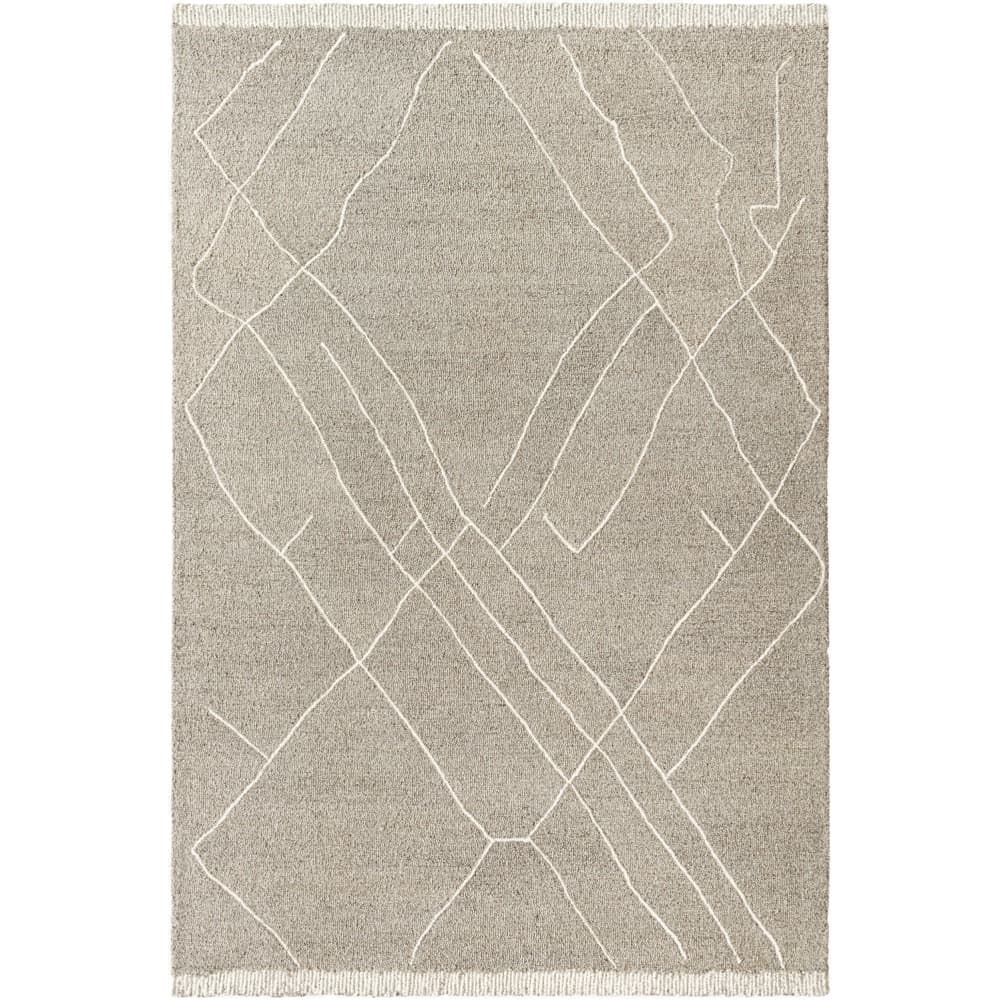Arsenal Medium Gray Handmade Rug by Livabliss