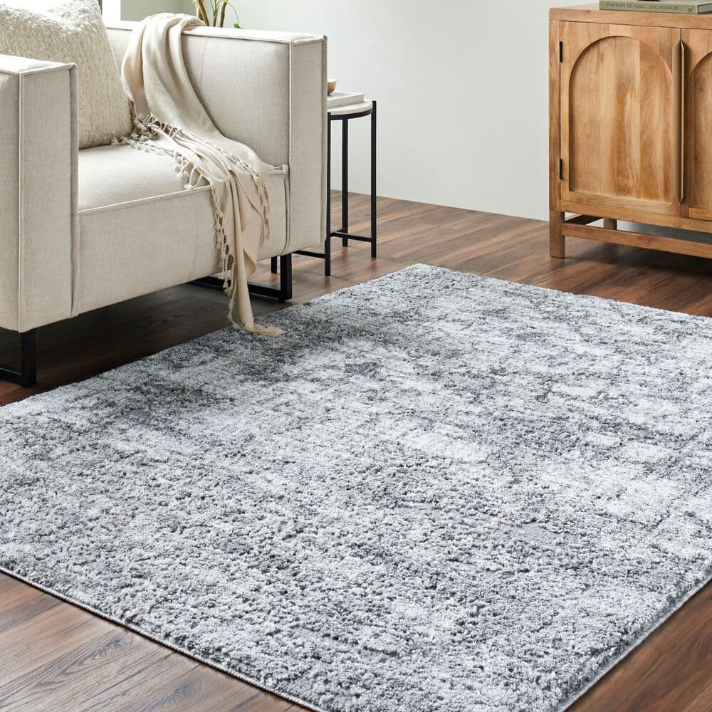 Andorra Plus Black Machine Woven Rug by Livabliss - Image 2