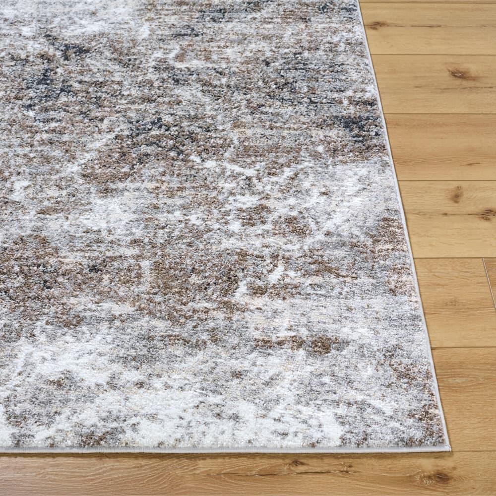 Andorra Plus Light Gray Machine Woven Rug by Livabliss - Image 3