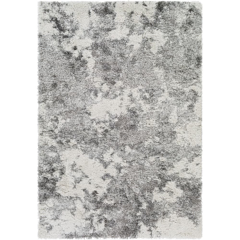Alta Shag Off-White Machine Woven Rug by Livabliss - Image 4