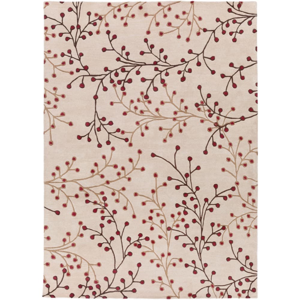 Athena Tan Handmade Rug by Livabliss