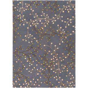 Athena Gray Handmade Rug by Livabliss