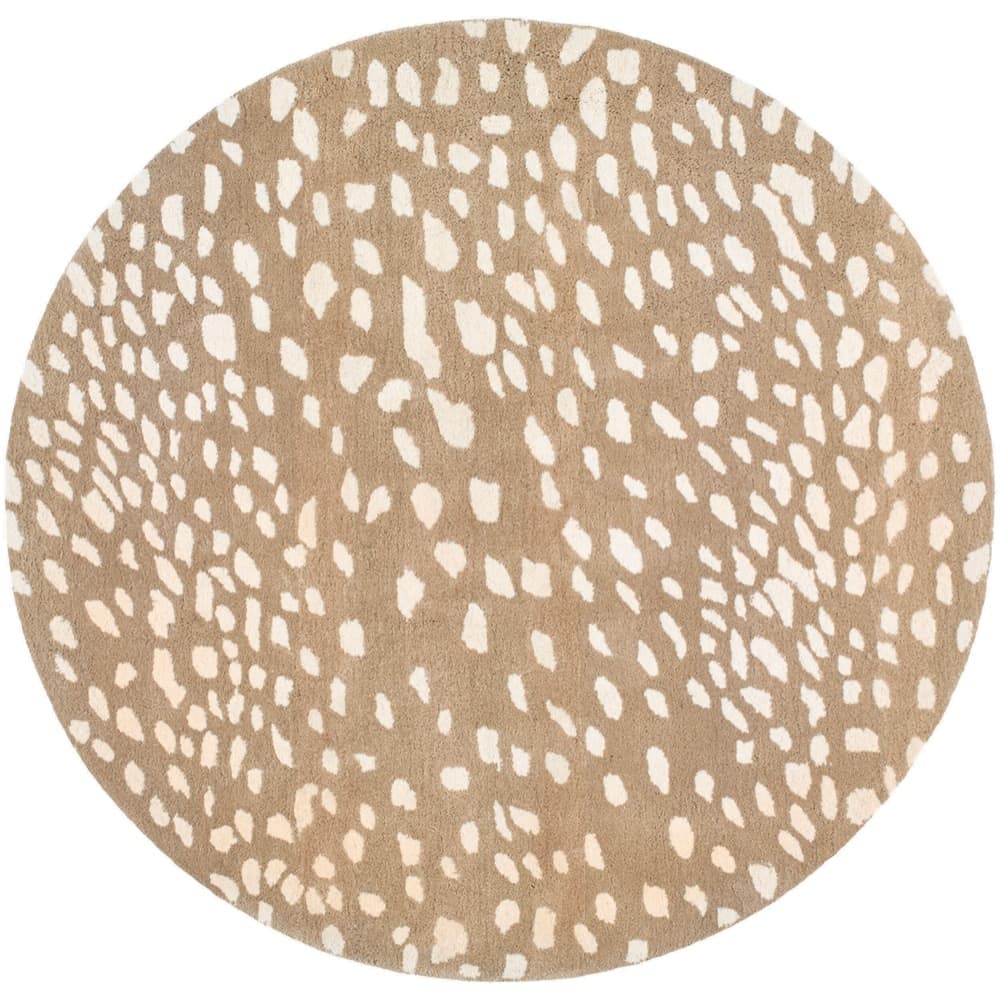 Athena Light Brown Handmade Rug by Livabliss - Image 8