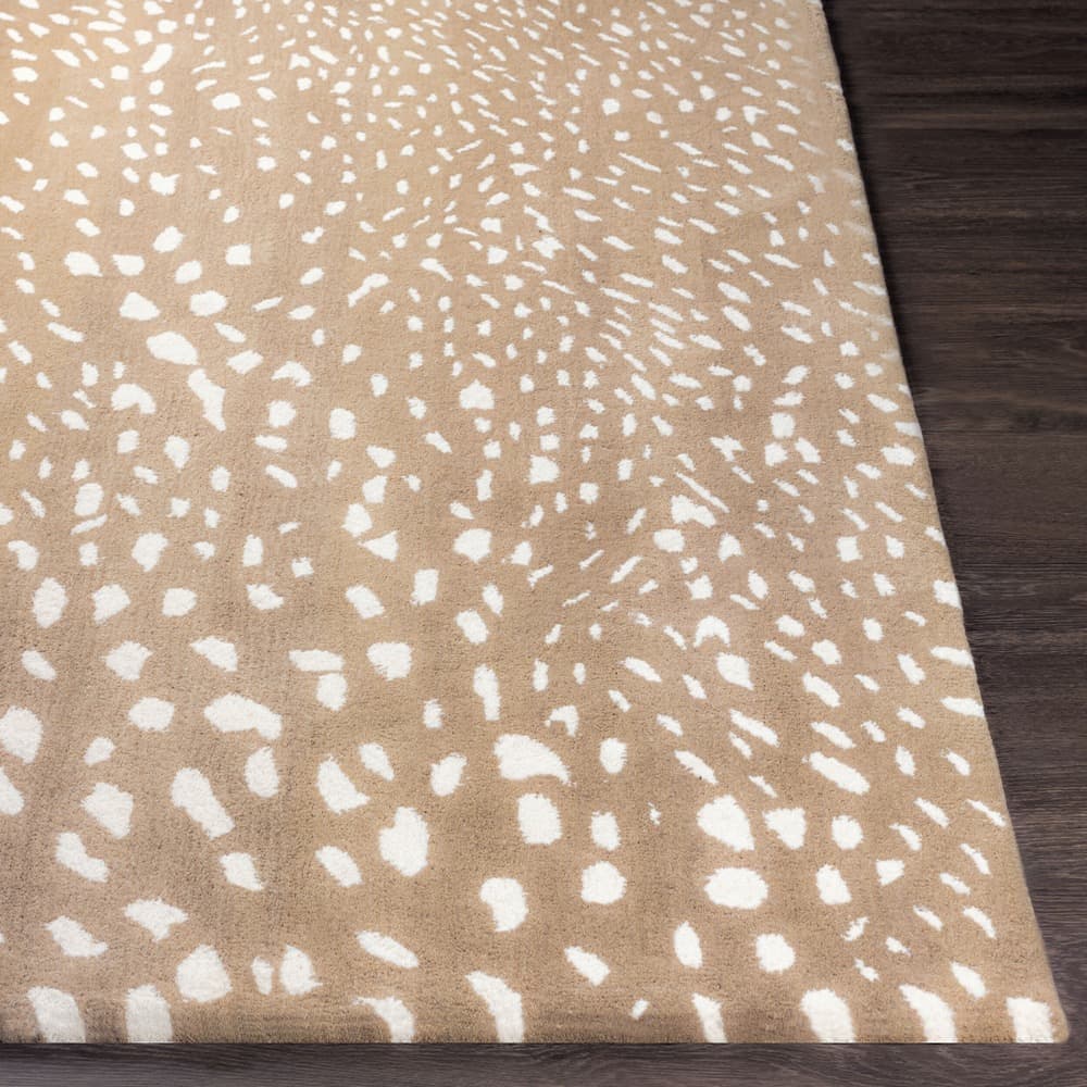 Athena Light Brown Handmade Rug by Livabliss - Image 5