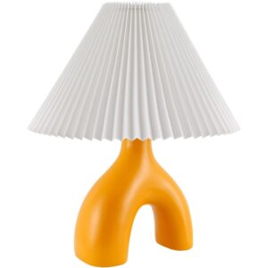 Alvik Orange Ceramic Table Lamp by Livabliss