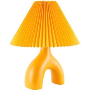 Alvik Orange Ceramic Table Lamp by Livabliss