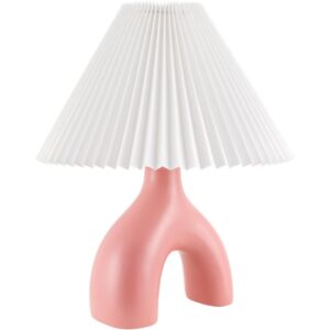 Alvik Pink Ceramic Table Lamp by Livabliss