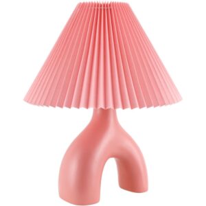 Alvik Pink Ceramic Table Lamp by Livabliss