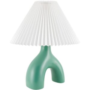 Alvik Dark Green Ceramic Table Lamp by Livabliss