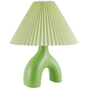 Alvik Grass Green Ceramic Table Lamp by Livabliss