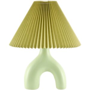 Alvik Green Ceramic Table Lamp by Livabliss