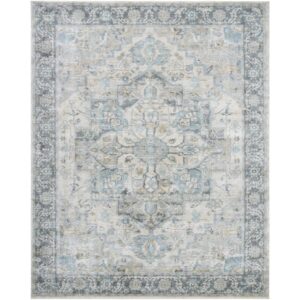 Avellino Light Beige Machine Woven Rug by Livabliss