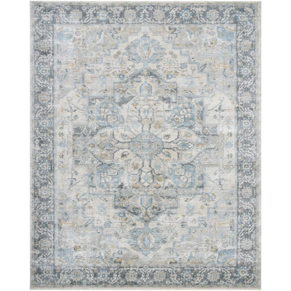 Avellino Light Beige Machine Woven Rug by Livabliss