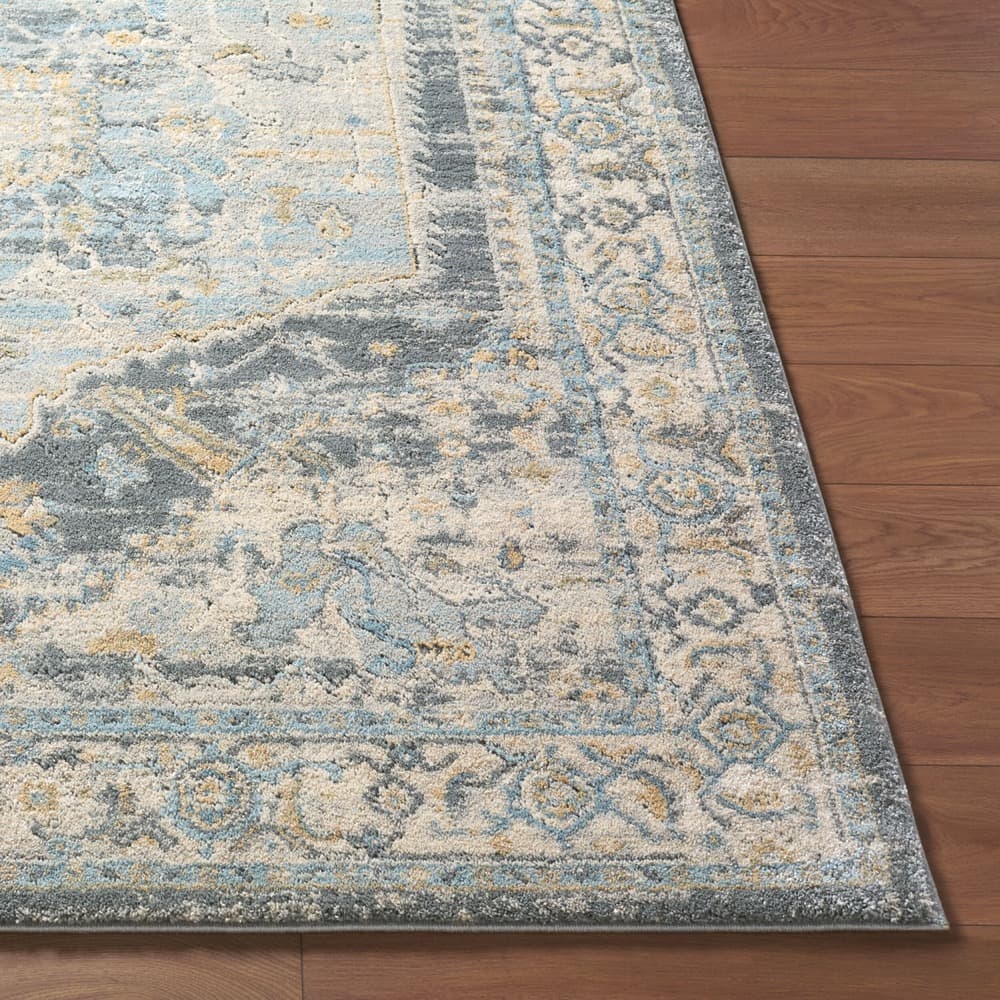 Avellino Light Beige Machine Woven Rug by Livabliss - Image 3