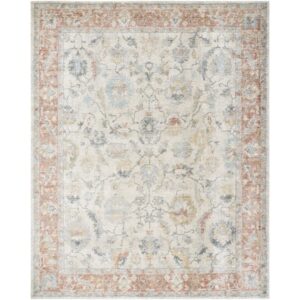 Avellino Light Beige Machine Woven Rug by Livabliss
