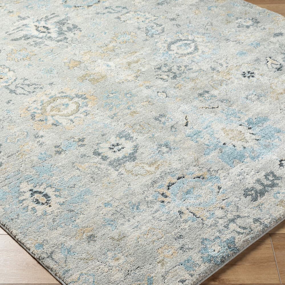 Avellino Light Gray Machine Woven Rug by Livabliss - Image 3