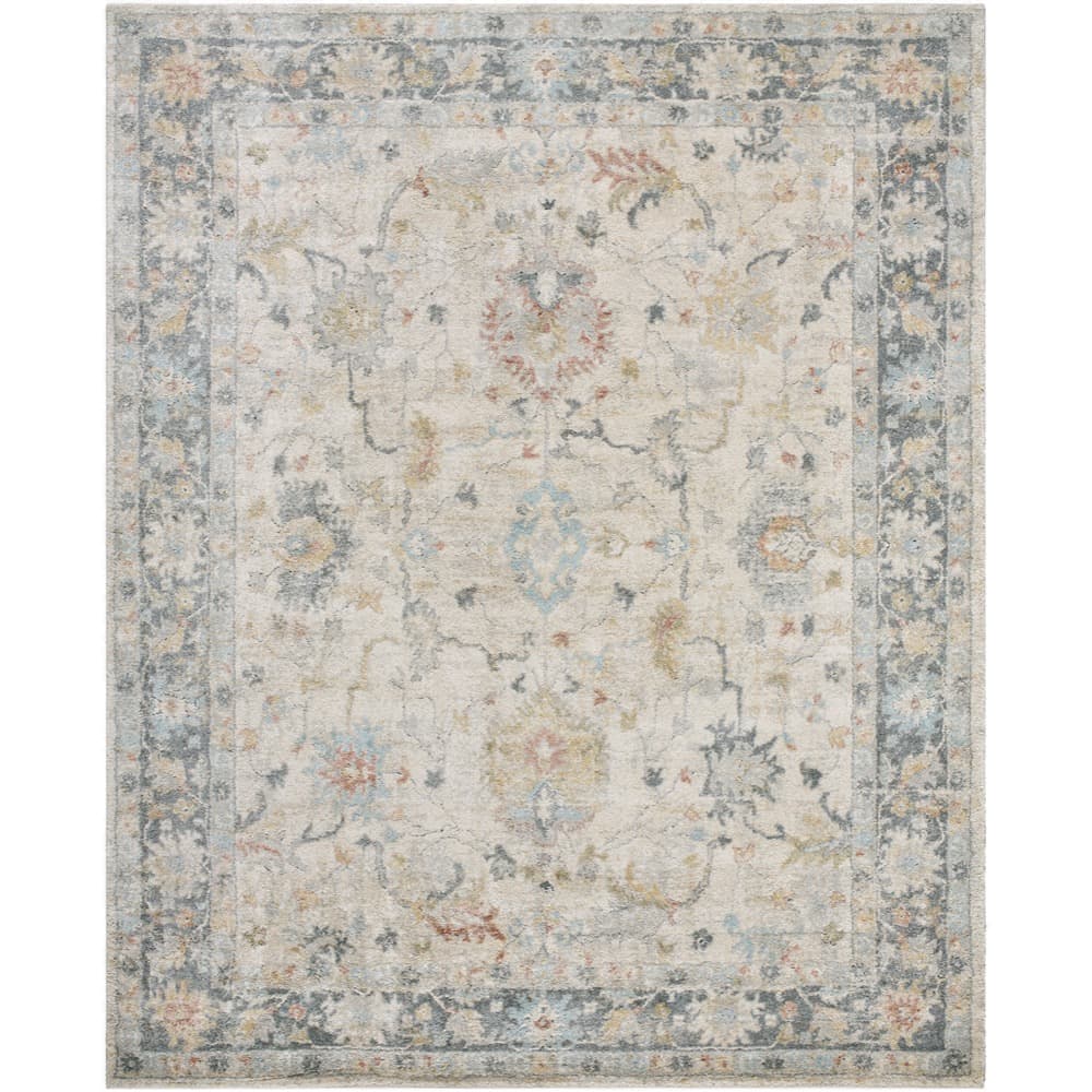 Avellino Light Beige Machine Woven Rug by Livabliss