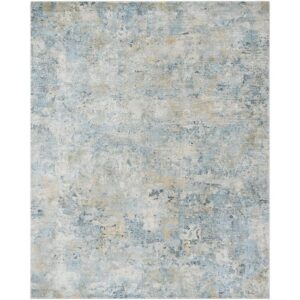 Avellino Light Gray Machine Woven Rug by Livabliss