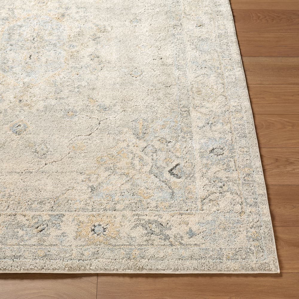 Avellino Light Gray Machine Woven Rug by Livabliss - Image 3
