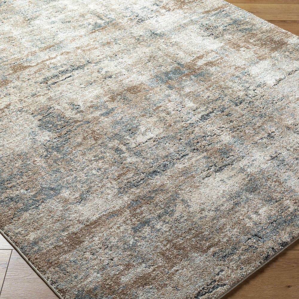 Avellino Light Beige Machine Woven Rug by Livabliss - Image 3