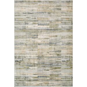 Avellino Light Gray Machine Woven Rug by Livabliss