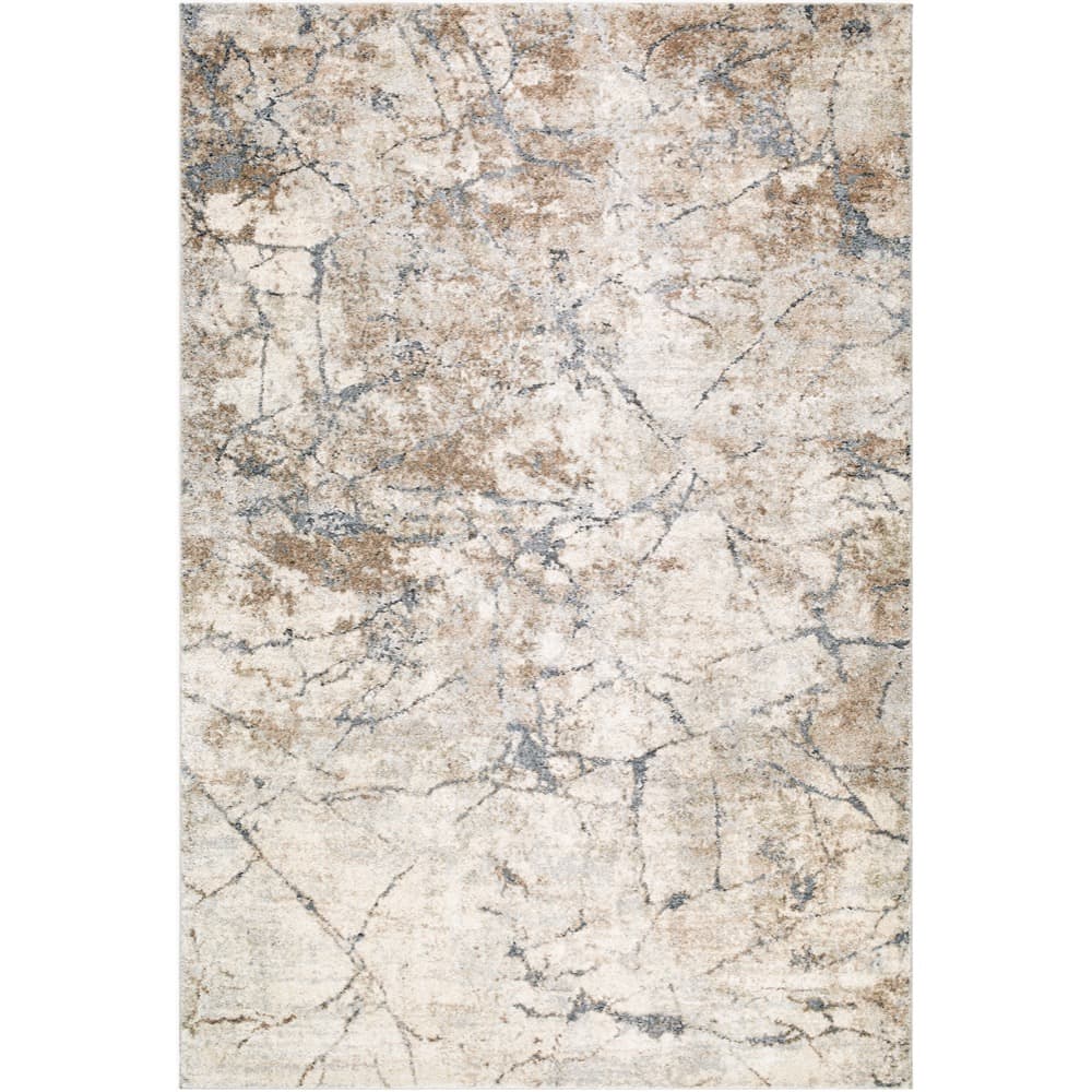 Avellino Light Beige Machine Woven Rug by Livabliss