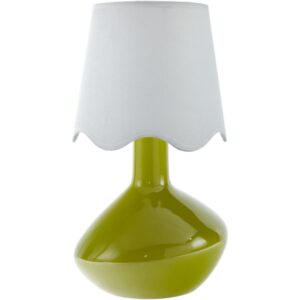 Aviara Green Ceramic Table Lamp by Livabliss
